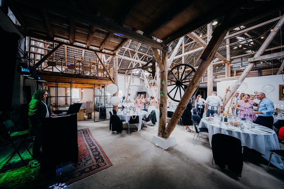 FluxHall Events venue in Adelaide with elegant gaming tables and entertainment setup